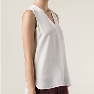 NWT Vince silk v neck tank RRP $225